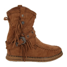 Csizma a boho teve ST-17P Camel stílusában barna