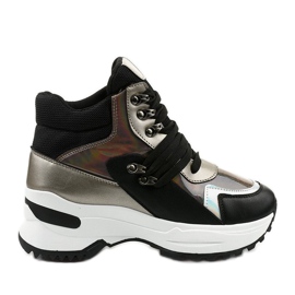 Fekete Gianna csúszós cipők sokszínű