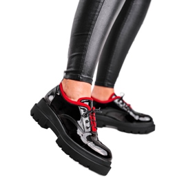 PV3 Női Visconi bőrcipő fekete 7427936