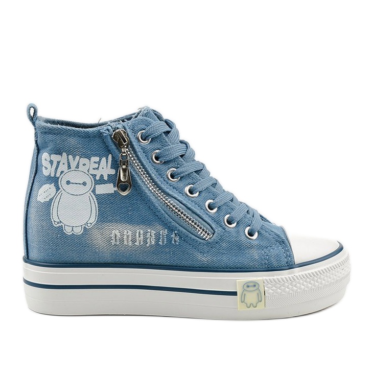 Kék Lynnhurst fűzős cipők