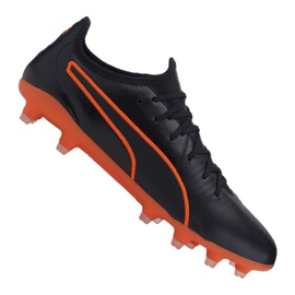 Futballcipő Puma King Pro Fg M 105608-06 sokszínű fekete Futballcipő Puma King Pro Fg M 105608-06 sokszínű fekete