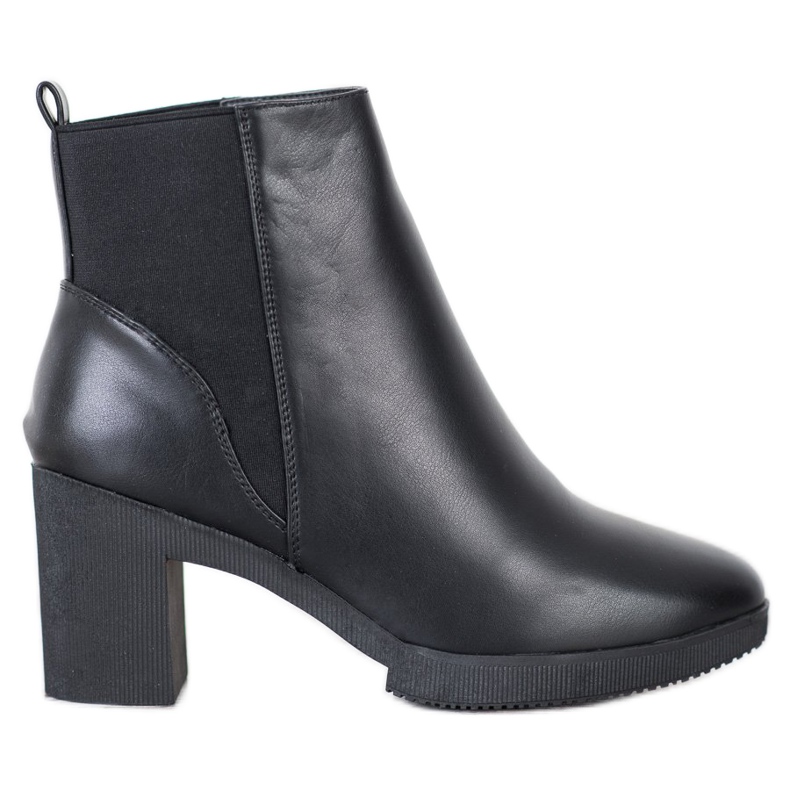 Kylie Öko-bőr csizma fekete