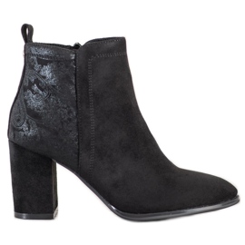 Sergio Leone Velúr csizma fekete