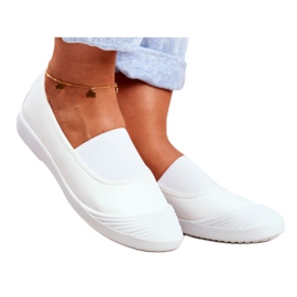 LU BOO Cipők Slip On Slip-on Cipők Fehér Justy LU BOO Cipők Slip On Slip-on Cipők Fehér Justy