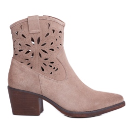 S.Barski Női csizma Bőr Bézs Barski 12622-20 S.Barski Női csizma Bőr Bézs Barski 12622-20