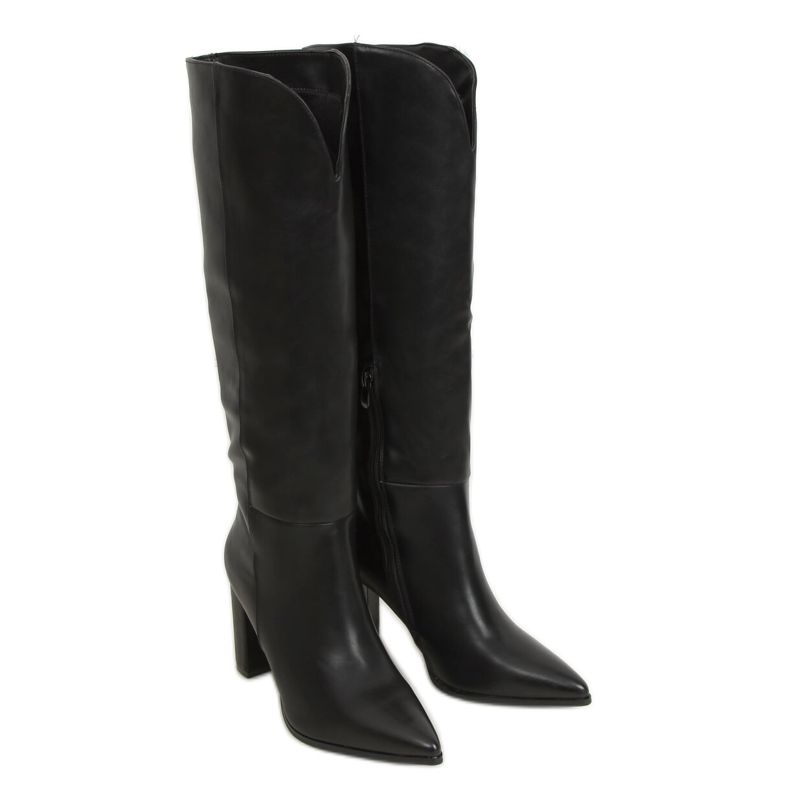 Klasszikus fekete magassarkú RB94P Black