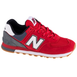 New Balance M ML574SKD cipő fehér piros sokszínű