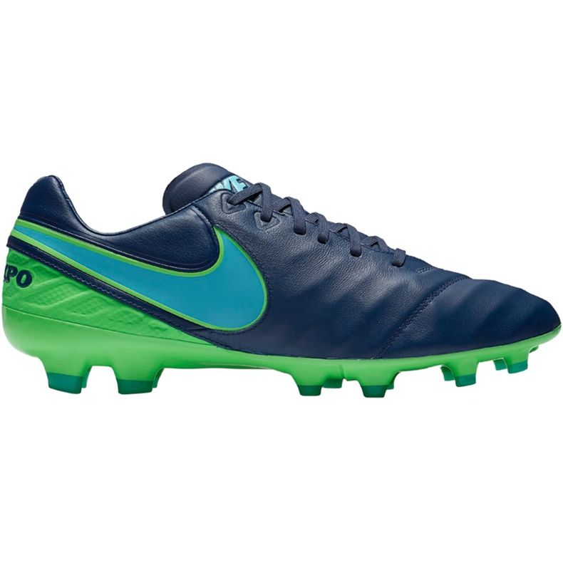 Nike Tiempo Legacy Ii Fg 819218 443 futballcipő sötétkék