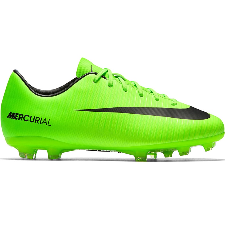 Nike Mercurial Victory Vi Fg Jr 831945 303 futballcipő zöld zöld