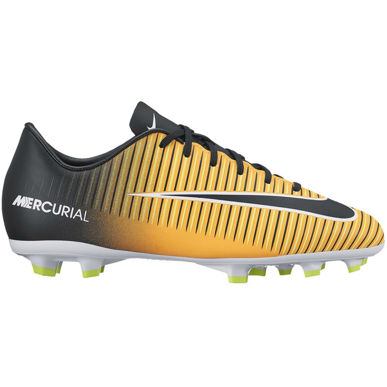 Nike Mercurial Victory Vi Fg Jr 831945 801 futballcipő narancssárga