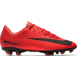Nike Mercurial Vapor Xi Fg Jr 903594 616 futballcipő sokszínű piros