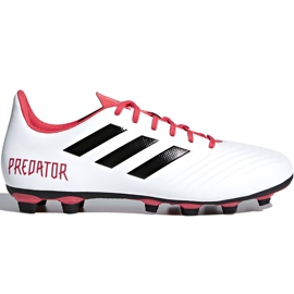 Adidas Predator 18.4 FxG CM7669 futballcipő sokszínű fehér