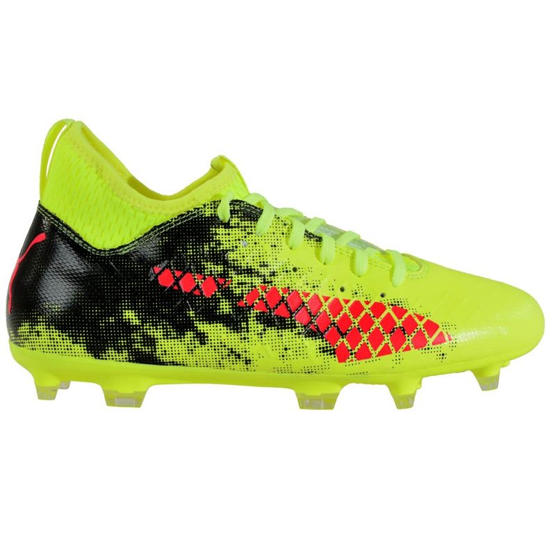 Puma Future 18.3 Fg Ag Fizzy futballcipő sárga-fekete 104328 01 zöld zöld