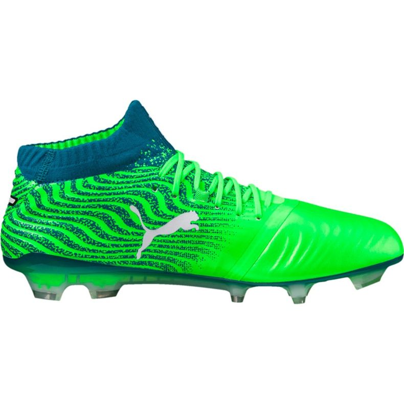 Futballcipő Puma One 18.1 Fg Green Gecko 104527 06 zöld