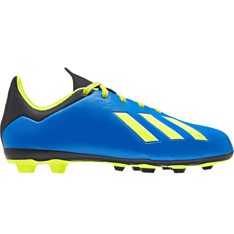 Adidas X 18.4 FxG Jr DB2419 futballcipő sokszínű kék Adidas X 18.4 FxG Jr DB2419 futballcipő sokszínű kék