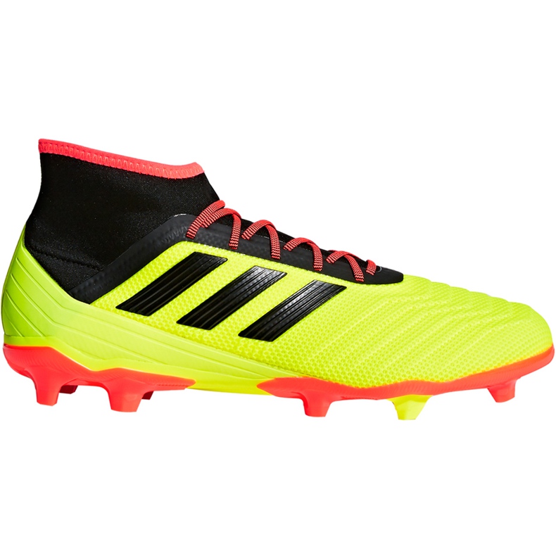 Adidas Predator 18.2 Fg DB1997 futballcipő sokszínű sárga