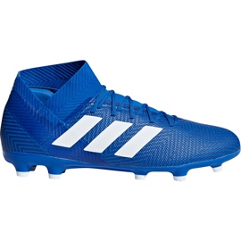 Adidas Nemeziz 18.3 Fg DB2109 futballcipő sokszínű kék