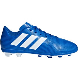 Adidas Nemeziz 18.4 FxG Jr DB2357 futballcipő sokszínű kék
