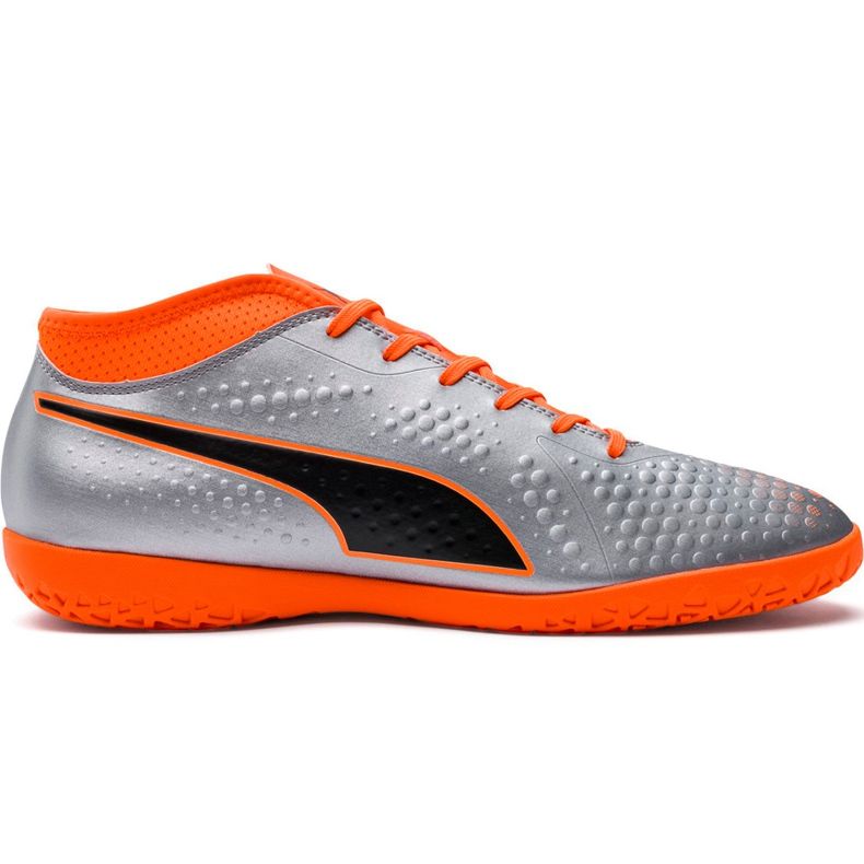 Puma One 4 Syn It 104750 01 futballcipő sokszínű ezüst