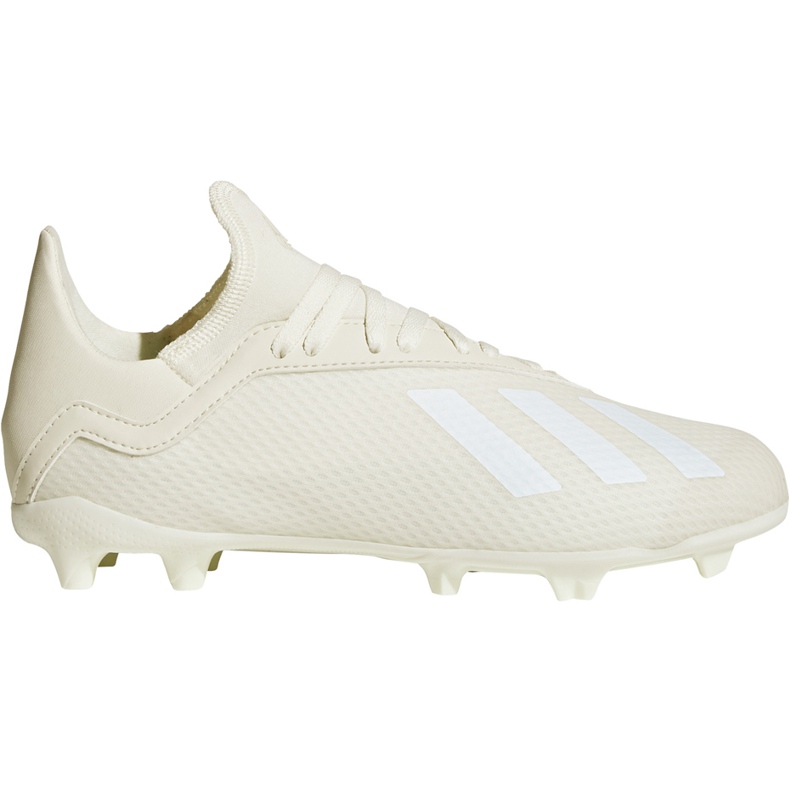 Adidas X 18.3 Fg Jr DB2417 futballcipő fehér, krém bézs