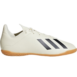 Adidas X Tango 18.4 Jr DB2432 futballcipőben sokszínű bézs