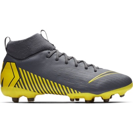 Nike Mercurial Superfly 6 Academy Mg Jr AH7337 070 futballcipő sokszínű szürke