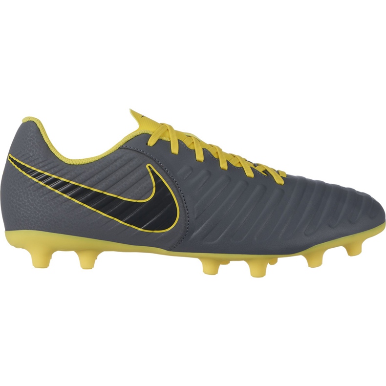 Nike Tiempo Legend 7 Club Mg AO2597 070 futballcipő fekete szürke