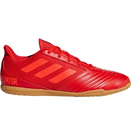 Futballcipő adidas Predator 19.4 In Sala red D97976 sokszínű piros