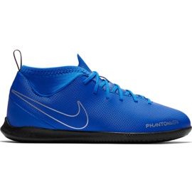 Nike Phantom Vsn Club Df Ic Jr AO3293 400 futballcipő kék kék