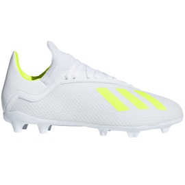 Adidas X 18.3 Fg Jr BB9372 futballcipő sokszínű fehér