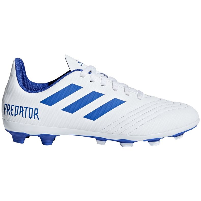 Adidas Predator 19.4 FxG Jr CM8542 futballcipő sokszínű fehér