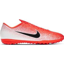 Nike Mercurial Vapor X 12 Academy Tf AH7384 801 futballcipő sokszínű fehér Nike Mercurial Vapor X 12 Academy Tf AH7384 801 futballcipő sokszínű fehér