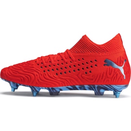 Puma Future 19.1 Netfit Mx Sg 105530 01 futballcipő piros