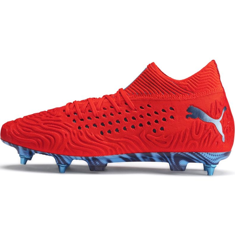 Puma Future 19.1 Netfit Mx Sg 105530 01 futballcipő piros