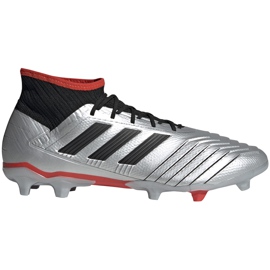 Futballcipő adidas Predator 19.2 Fg ezüst F35601 szürke szürke