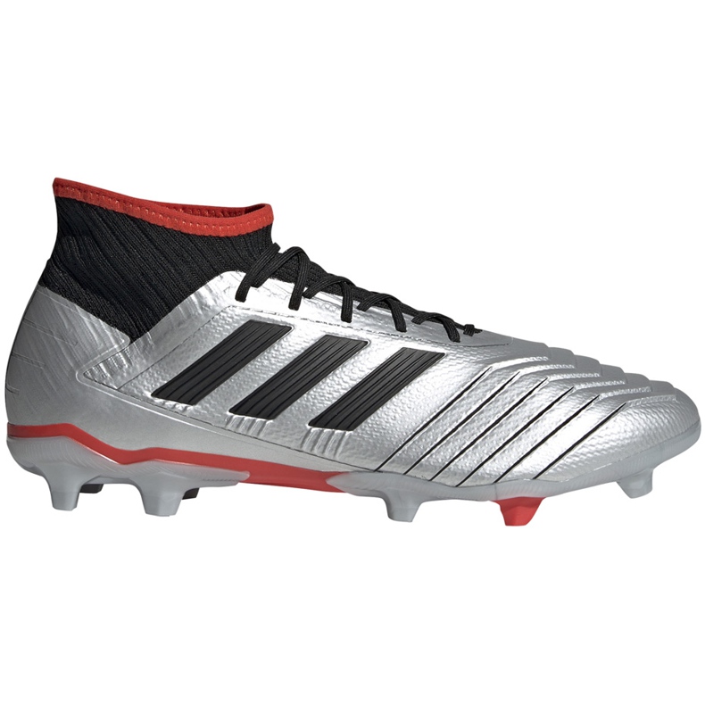 Futballcipő adidas Predator 19.2 Fg ezüst F35601 szürke szürke