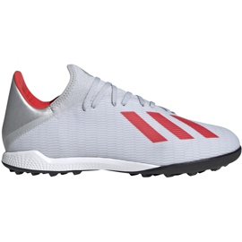Futballcipő adidas X 19.3 Tf ezüst F35374 sokszínű szürke