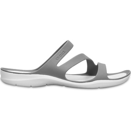 Crocs Női Papucs Swiftwater Sandal W Szürke-Fehér 203998 06X Crocs Női Papucs Swiftwater Sandal W Szürke-Fehér 203998 06X