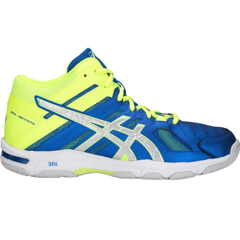 Asics Gel Beyond 5 Mt kék-sárga B600N 400 férfi röplabda cipő