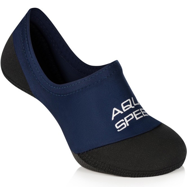 Aqua-speed Neo úszózokni, sötétkék színű.10