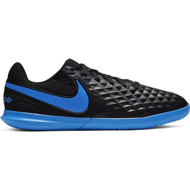 Nike Tiempo Legend 8 Club Ic Junior AT5882 004 futballcipő fekete fekete