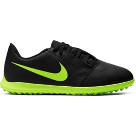 Nike Phantom Venom Club Tf Junior AO0400 007 futballcipő fekete fekete Nike Phantom Venom Club Tf Junior AO0400 007 futballcipő fekete fekete
