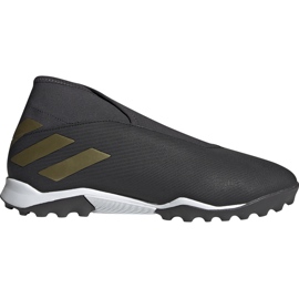 Adidas Nemeziz 19.3 Ll Tf futballcipő fekete EF0386 Adidas Nemeziz 19.3 Ll Tf futballcipő fekete EF0386