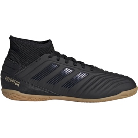 Adidas Predator 19.3 In Junior futballcipő fekete G25805