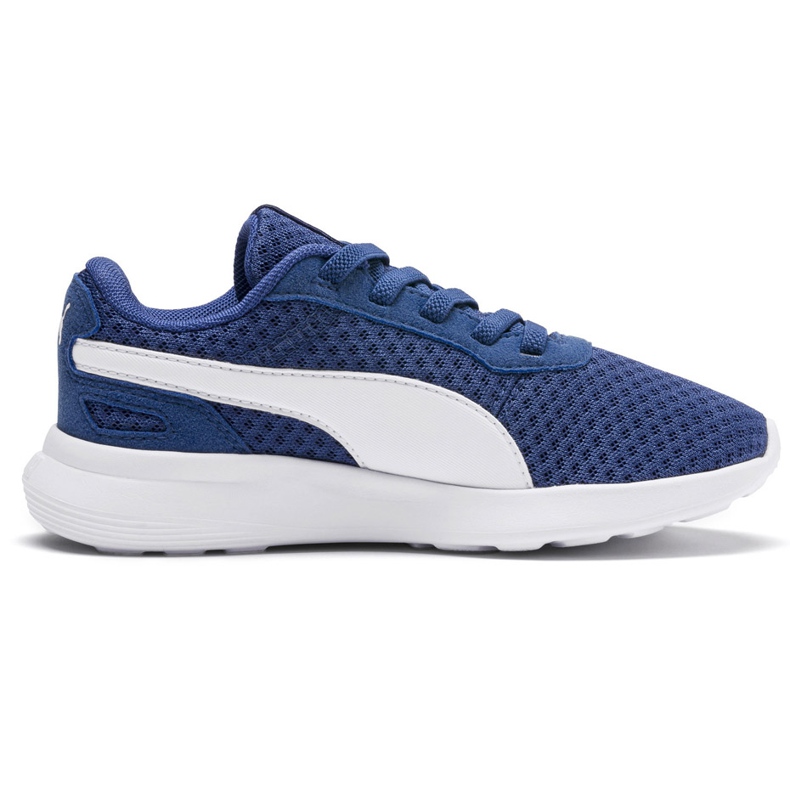 Puma St Activate Ac Ps gyermekcipő kék 369070 08 fehér