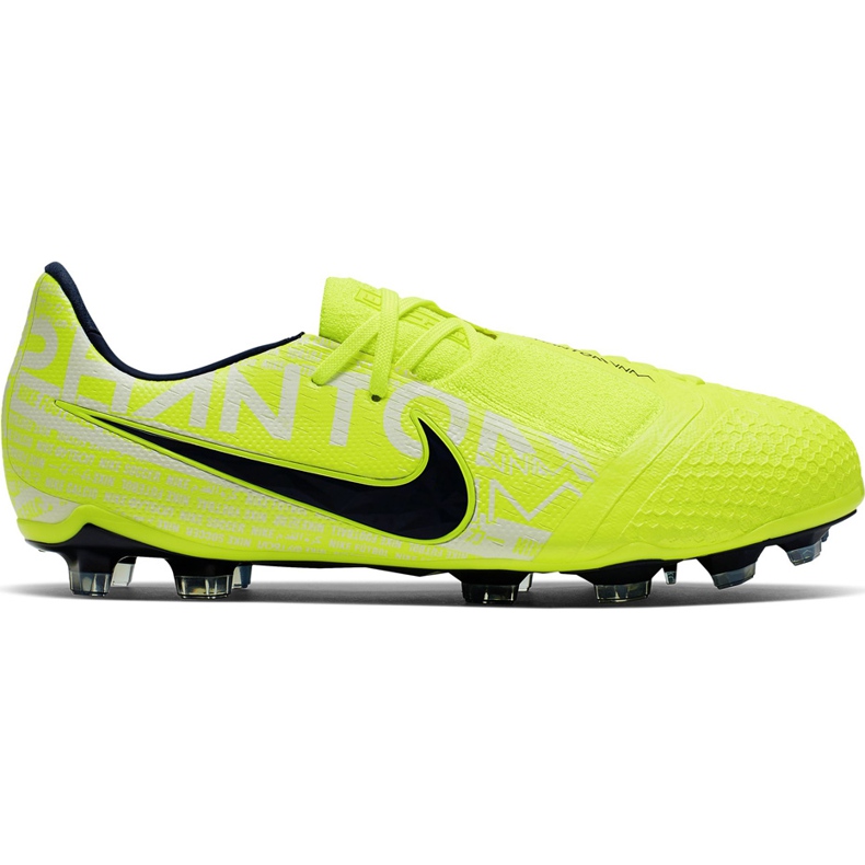 Nike Phantom Venom Elite Fg Junior AO0401 717 futballcipő sárga sárga