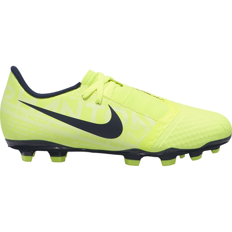 Nike Phantom Venom Academy Fg Junior AO0362 717 futballcipő sárga sárga