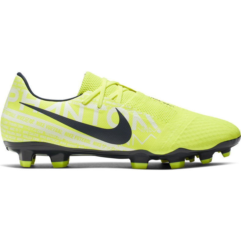 Nike Phantom Venom Academy Fg AO0566 717 futballcipő sárga sárga
