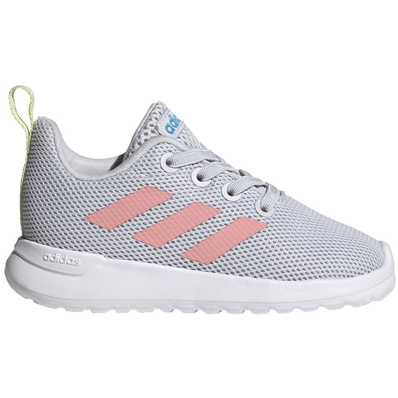 Adidas Lite Racer Cln I gyermekcipő szürke-rózsaszín EG4013