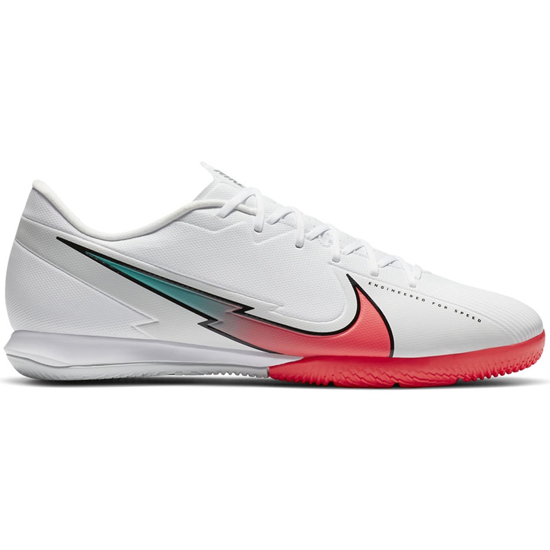 Nike Mercurial Vapor 13 Academy Ic AT7993 163 futballcipő fehér fehér